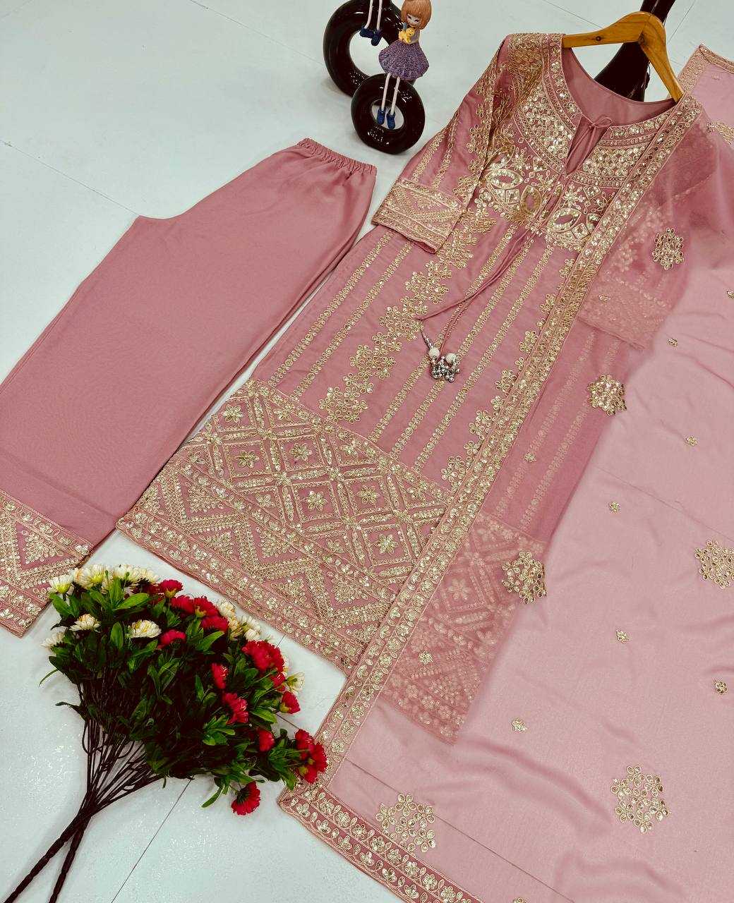 Ynf Georgette KESH512 202 Suits & Dresses Wholesale Ladies Suits Dresses Designer Suits Manufacturer
