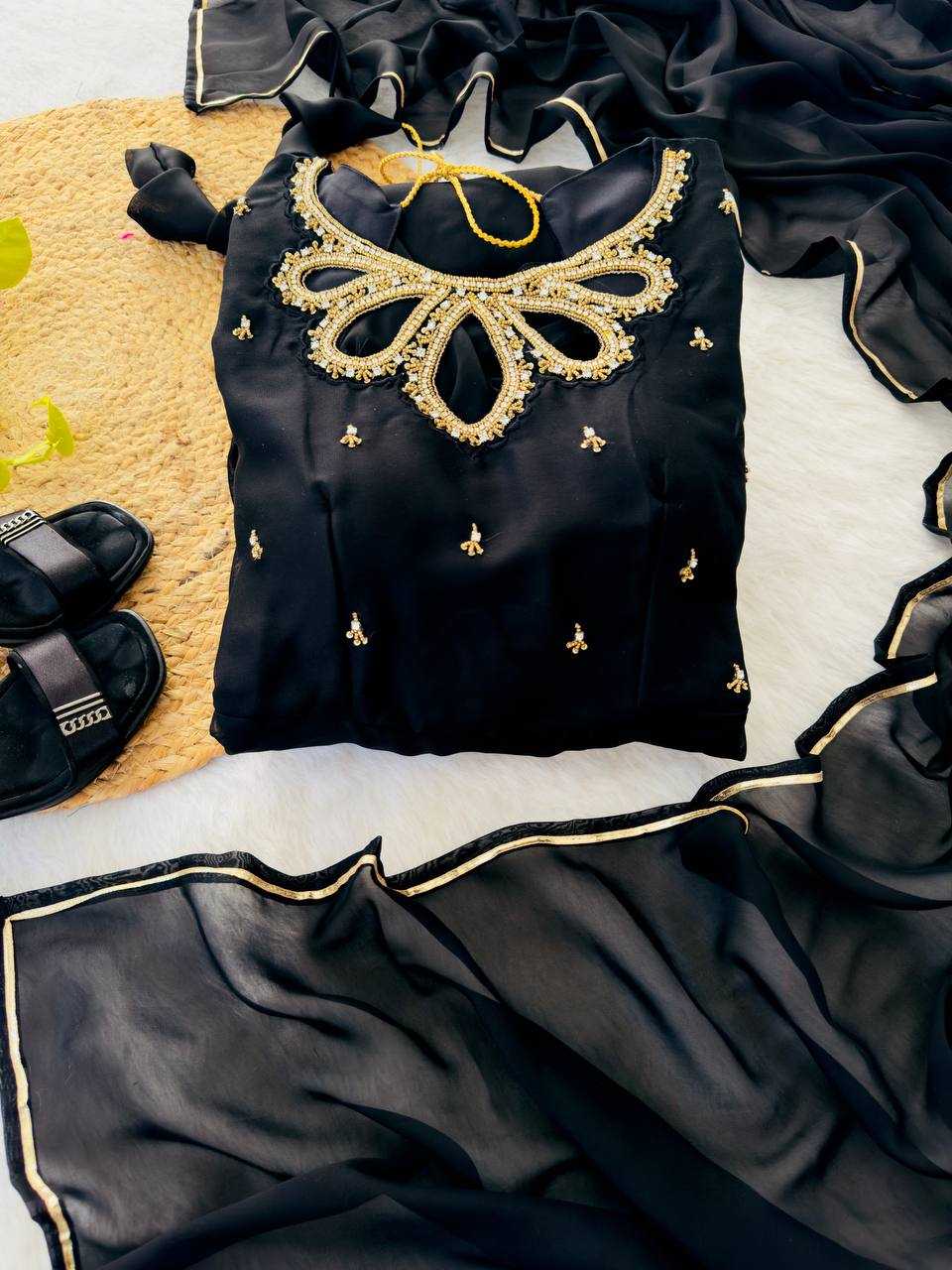 Ynf Georgette KESH513 440 Gowns Wholesale Fancy Gowns Party Wear Gowns Designer Gowns Manufacturer