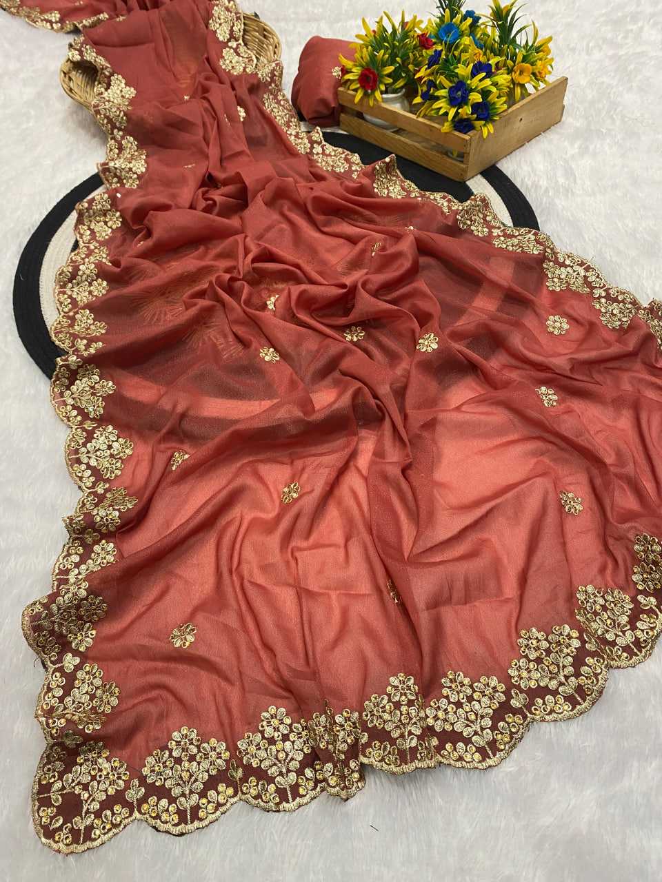 Ynf Georgette KESH514 NEW DESIGN Sarees Wedding Collections Festive Collections Wholesale Georgette Sarees Zari Border Sarees Sarees With Blouse Manufacturer
