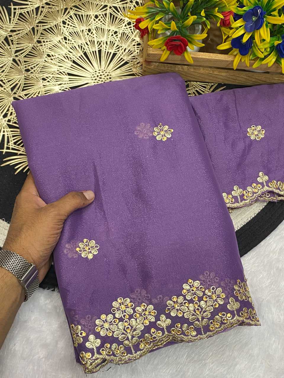 Ynf Georgette KESH514 NEW DESIGN Sarees Wedding Collections Festive Collections Wholesale Georgette Sarees Zari Border Sarees Sarees With Blouse Manufacturer