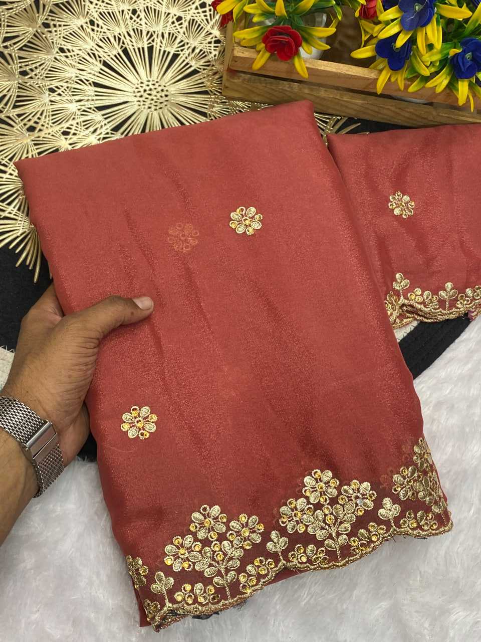 Ynf Georgette KESH514 NEW DESIGN Sarees Wedding Collections Festive Collections Wholesale Georgette Sarees Zari Border Sarees Sarees With Blouse Manufacturer