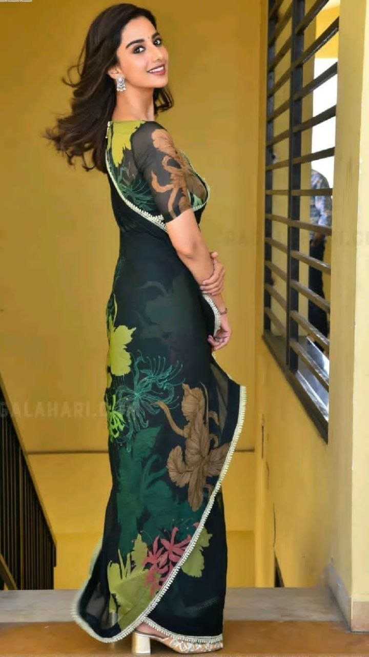 Ynf Georgette KESH518 4353 Sarees Wholesale Fancy Sarees Georgette Sarees Printed Georgette Saree Manufacturer