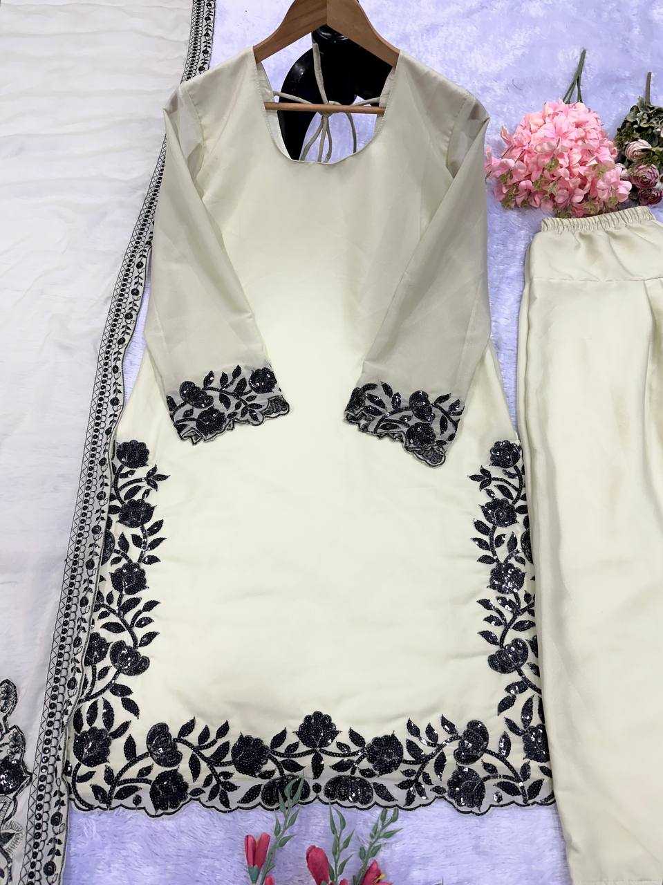Ynf Georgette KESH523 283 Suits & Dresses Wedding Collections Festive Collections Wholesale Embroidery Suits Georgette Suit Designer Suits Manufacturer
