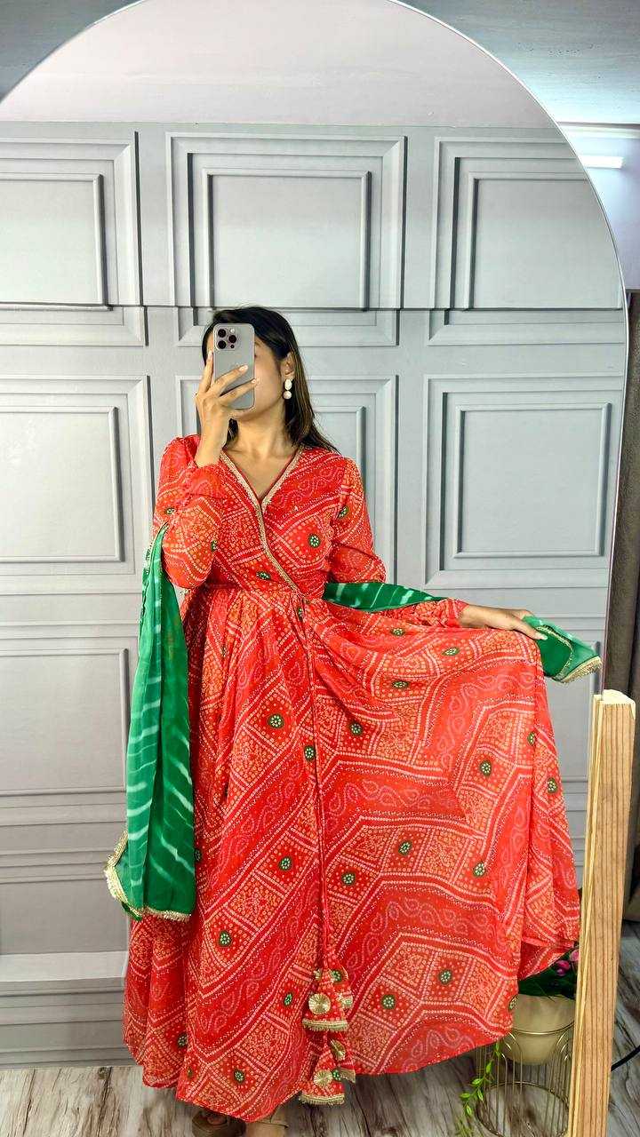 Ynf Georgette KESH531 1039 Gowns Wholesale Printed Gowns Anarkali Gown Party Gowns Long Gowns Manufacturer