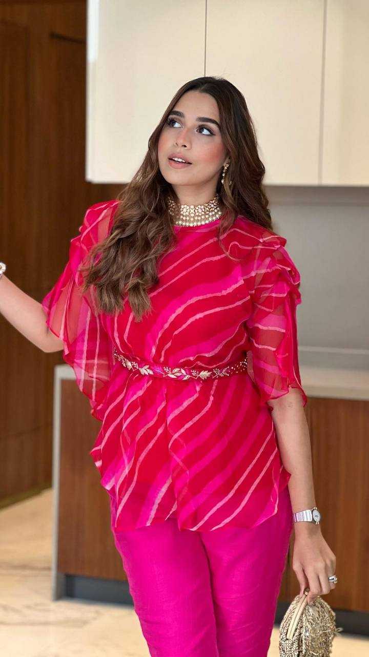 Ynf Georgette KESH531 1041 Kurti Wholesale Festive Kurtis Short Kurtis Embroidered Kurtis Kurti With Palazzo Manufacturer