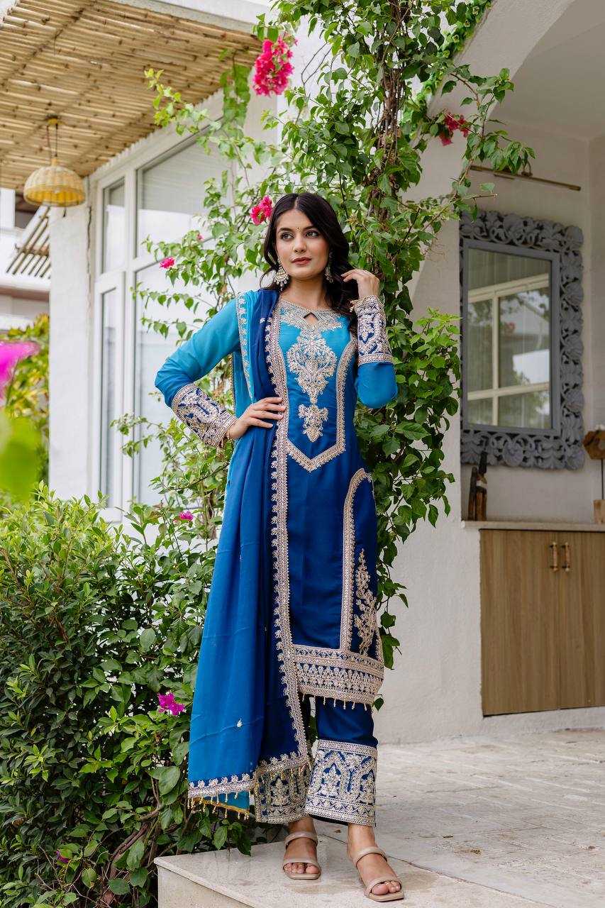 Ynf Georgette KESH533 5114 Suits & Dresses Wholesale Ladies Suits Kashmiri Suits Embroidery Suits Wedding Suits Manufacturer
