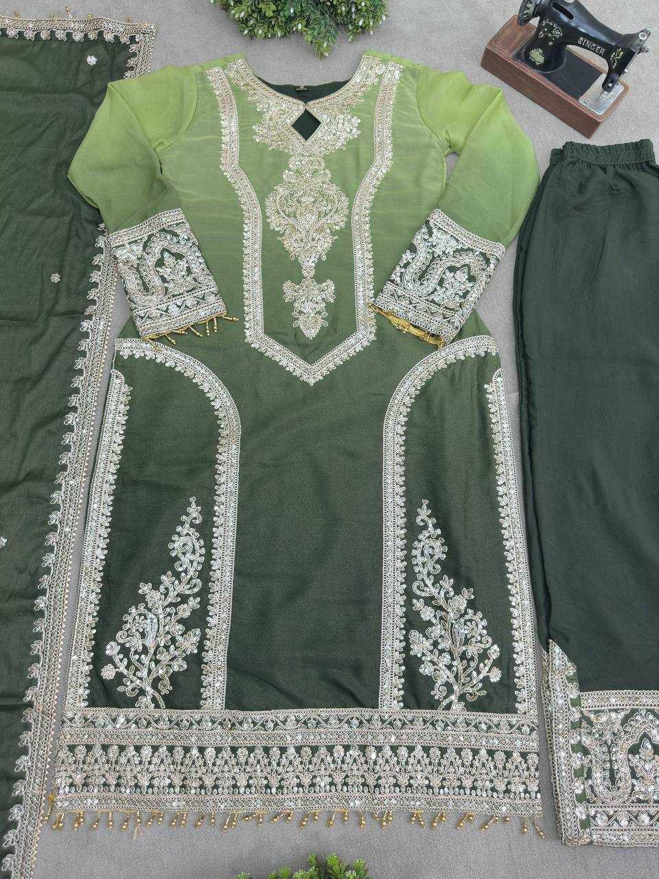 Ynf Georgette KESH533 5114 Suits & Dresses Wholesale Ladies Suits Kashmiri Suits Embroidery Suits Wedding Suits Manufacturer