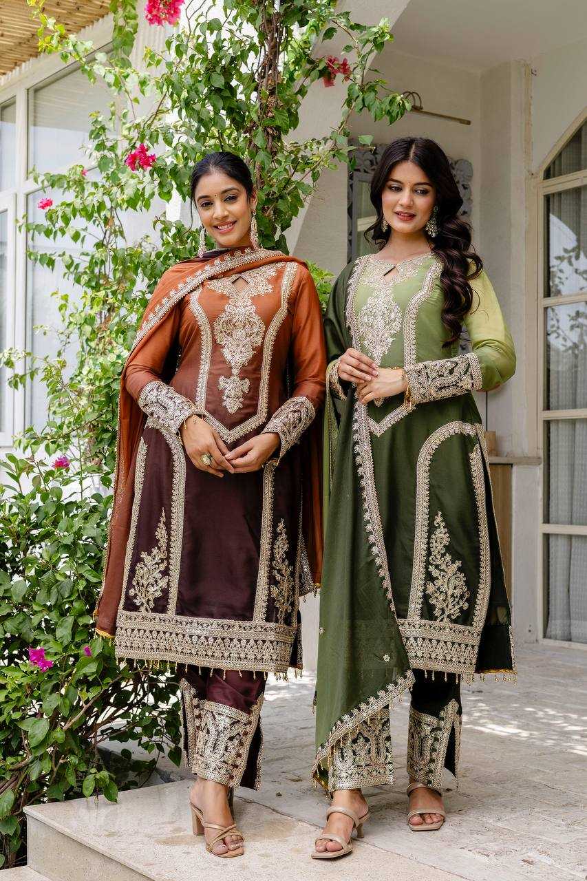 Ynf Georgette KESH533 5114 Suits & Dresses Wholesale Ladies Suits Kashmiri Suits Embroidery Suits Wedding Suits Manufacturer