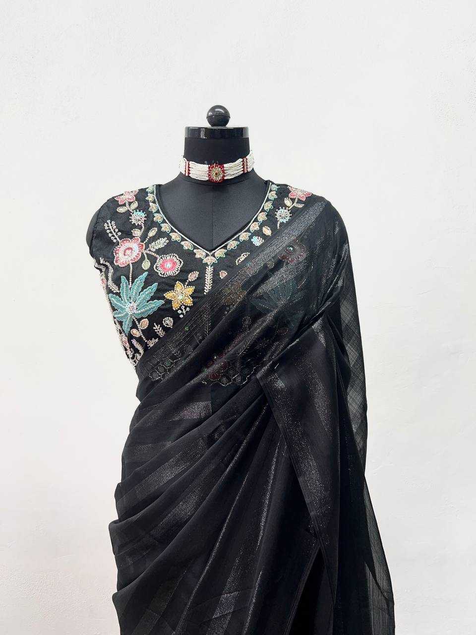 Ynf Georgette KESH543 109 Sarees Wholesale Party Wear Sarees Georgette Sarees Manufacturer