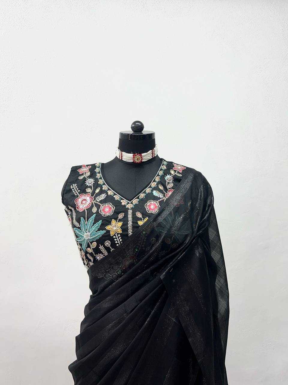 Ynf Georgette KESH543 109 Sarees Wholesale Party Wear Sarees Georgette Sarees Manufacturer