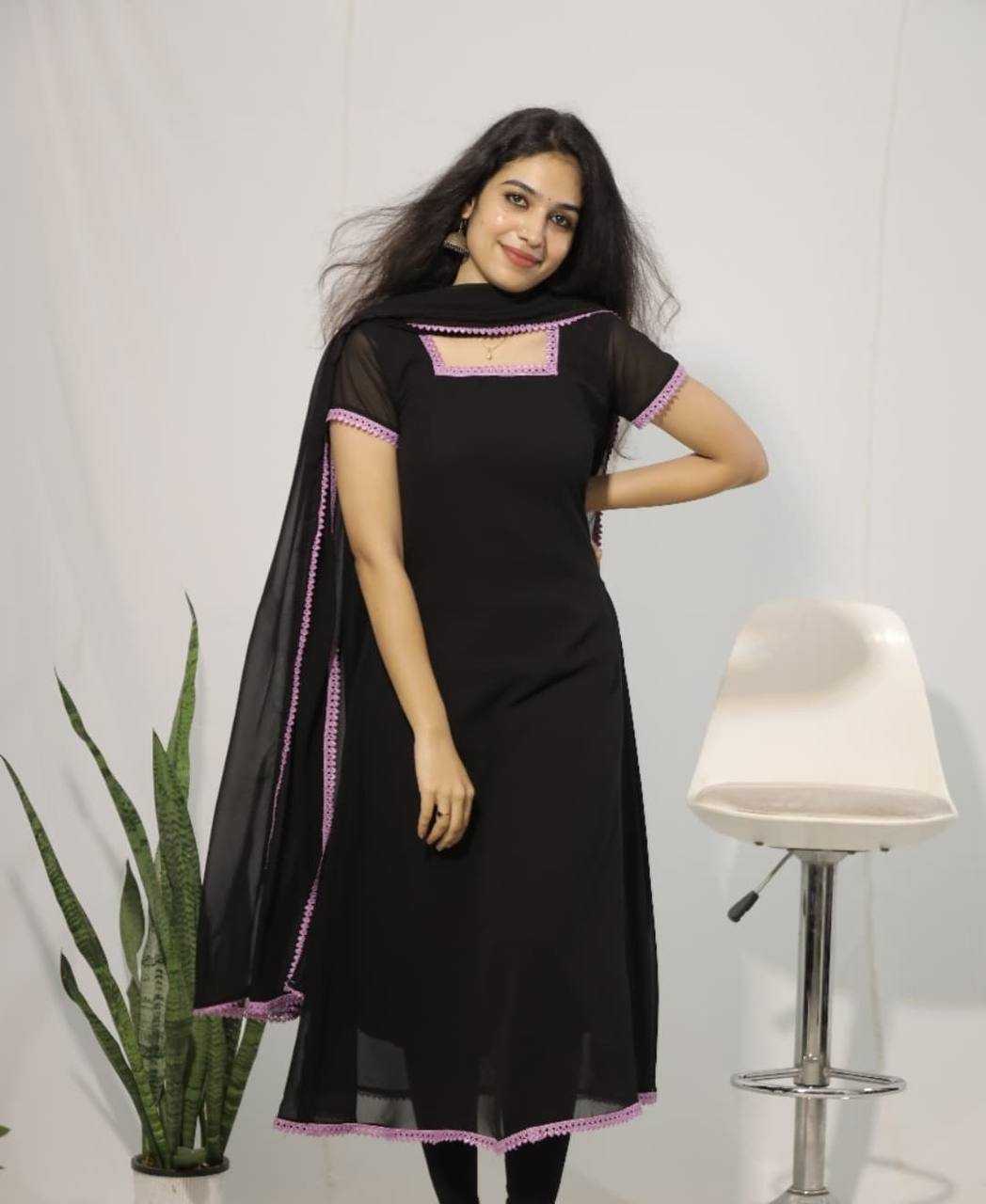 Ynf Georgette KESH544 203 Gowns Wholesale Fancy Gowns Anarkali Gown Party Gowns Manufacturer