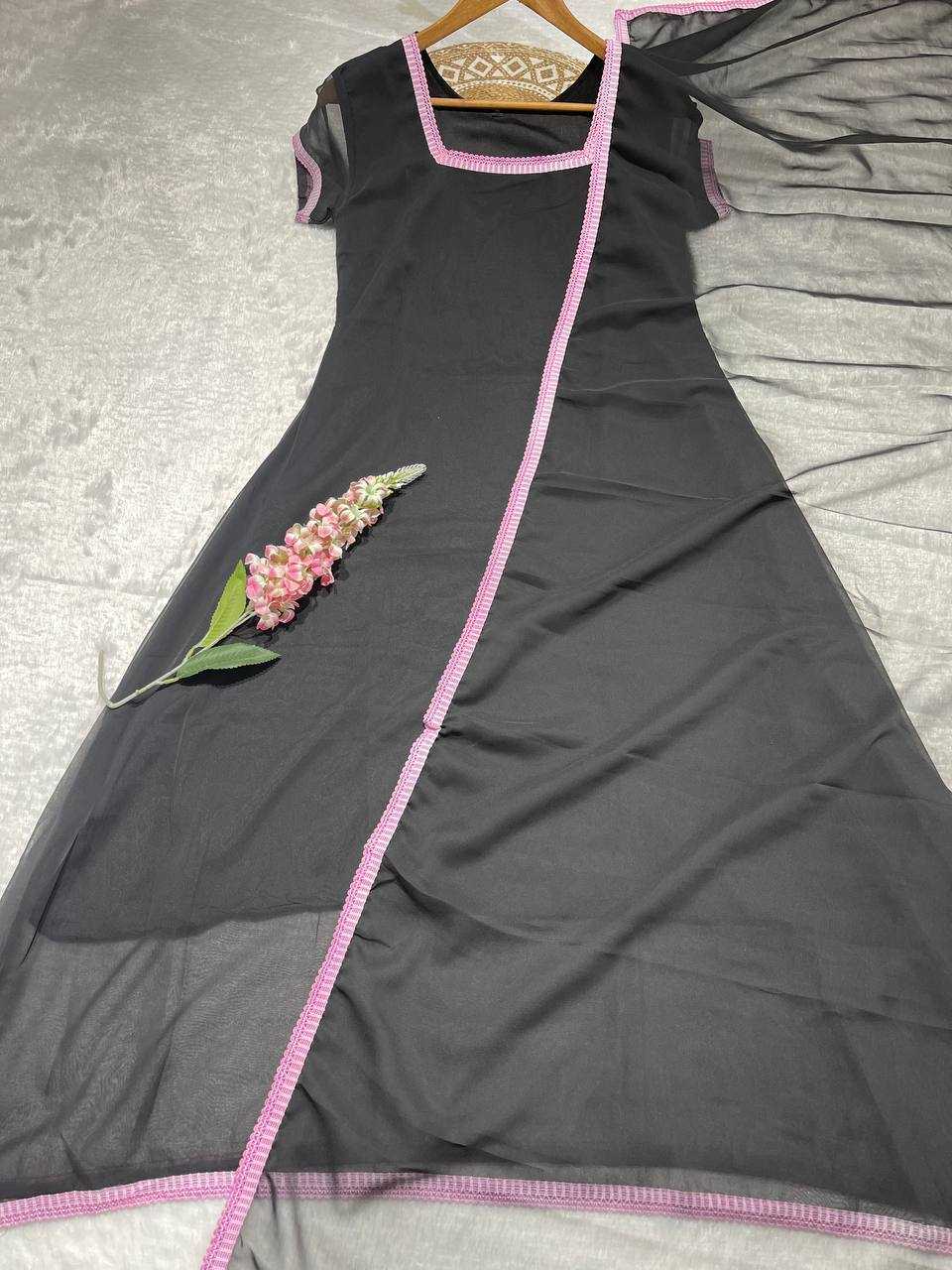 Ynf Georgette KESH544 203 Gowns Wholesale Fancy Gowns Anarkali Gown Party Gowns Manufacturer