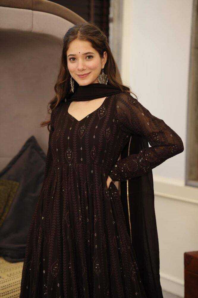 Ynf Georgette KESH544 206 Gowns Wholesale Fancy Gowns Embroidery Gowns Anarkali Gown Party Gowns Manufacturer