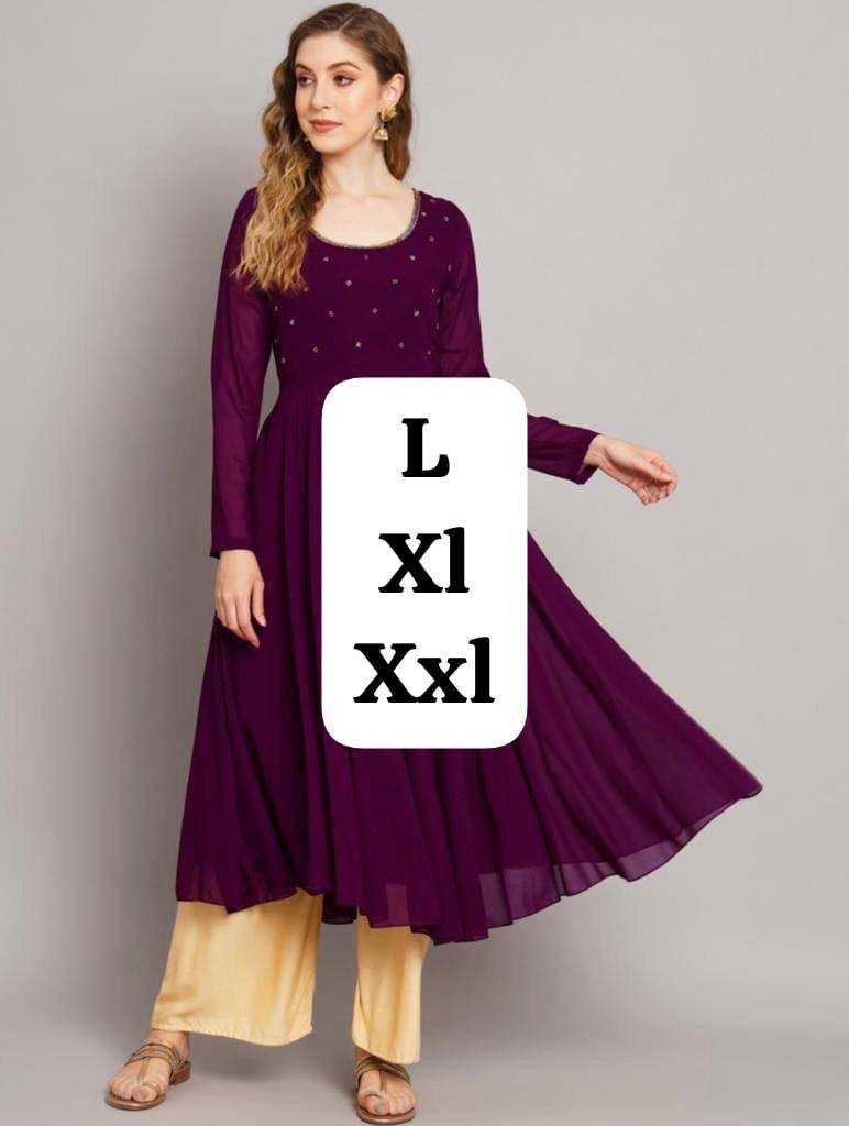 Ynf Georgette KESH544 216 Gowns Wholesale Fancy Gowns Anarkali Gown Party Gowns Full Sleeve Gowns Manufacturer