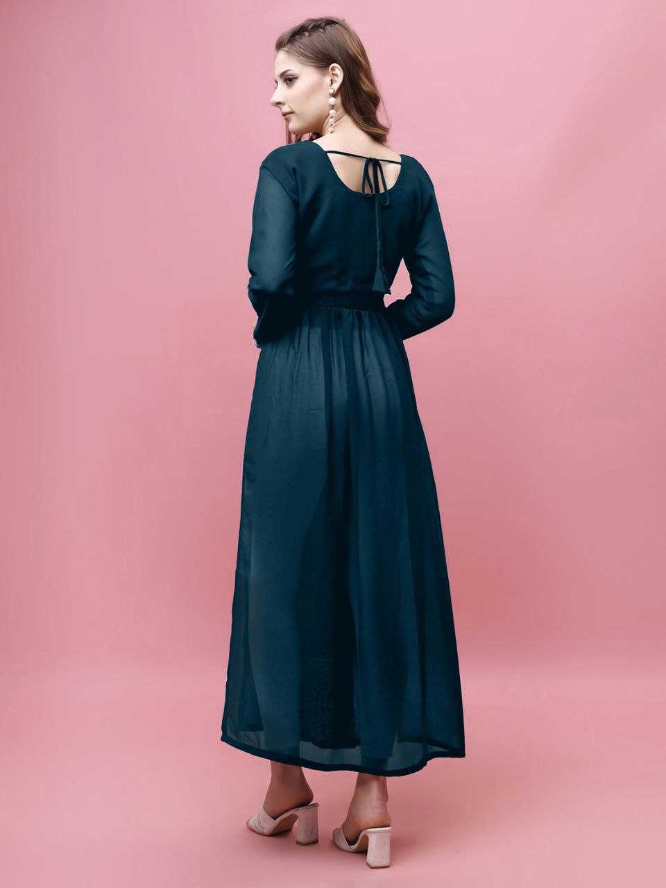 Ynf Georgette KESH552 95 Kurti Wholesale Casual Kurtis Festive Kurtis Anarkali Kurtis Embroidered Kurtis Manufacturer
