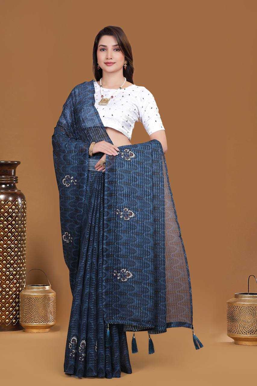 Ynf Georgette KESH556 161 Sarees Wedding Collections Festive Collections Wholesale Printed Sarees Georgette Sarees Sarees With Blouse Manufacturer