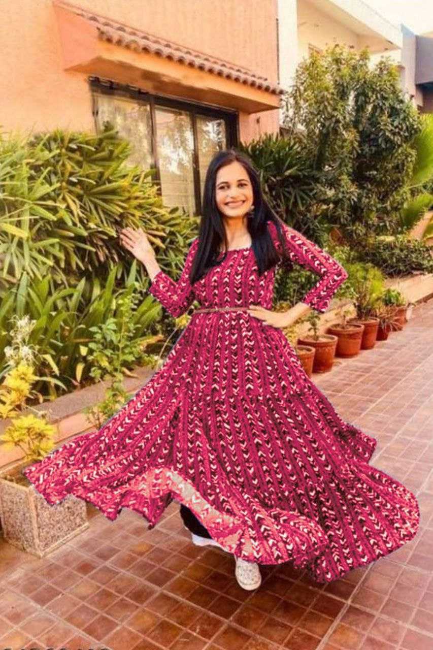 Ynf Georgette KESH559 306 Suits & Dresses Western Wears Festive Collections Wholesale Party Wear Dresses Printed Dresses Georgette Dresses Manufacturer
