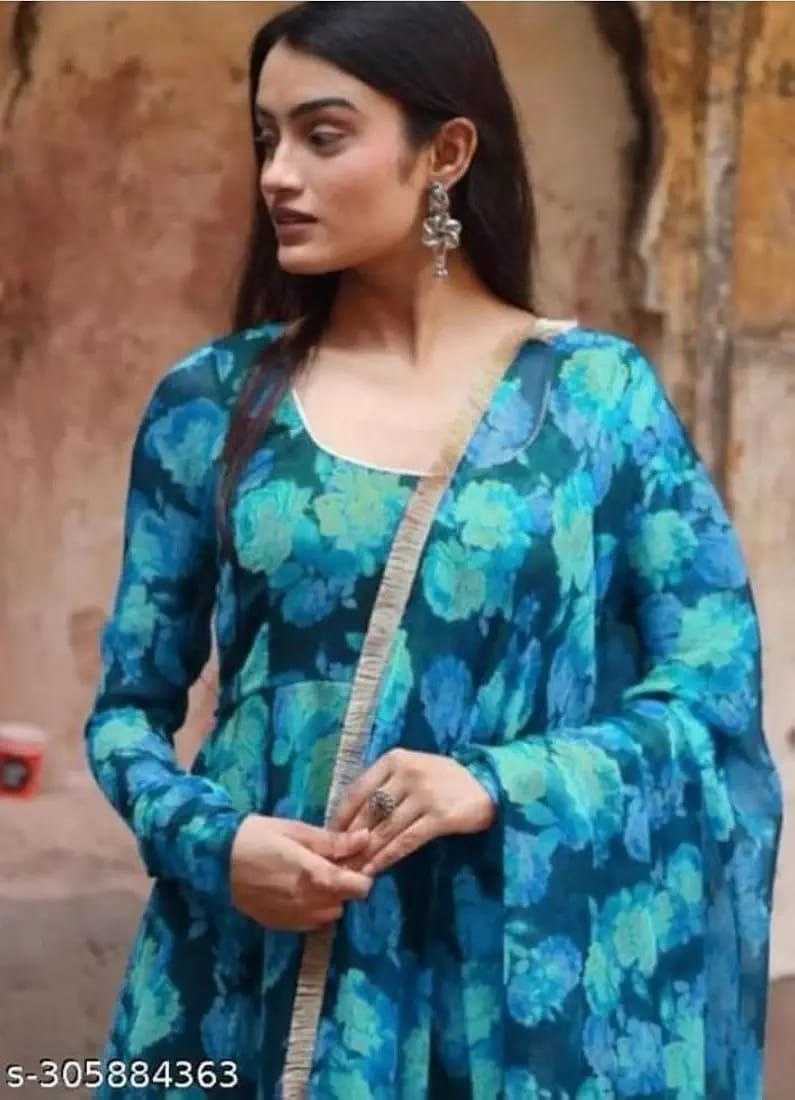 Ynf Georgette KESH559 318 Suits & Dresses Western Wears Festive Collections Wholesale Party Wear Dresses Printed Dresses Georgette Dresses Manufacturer