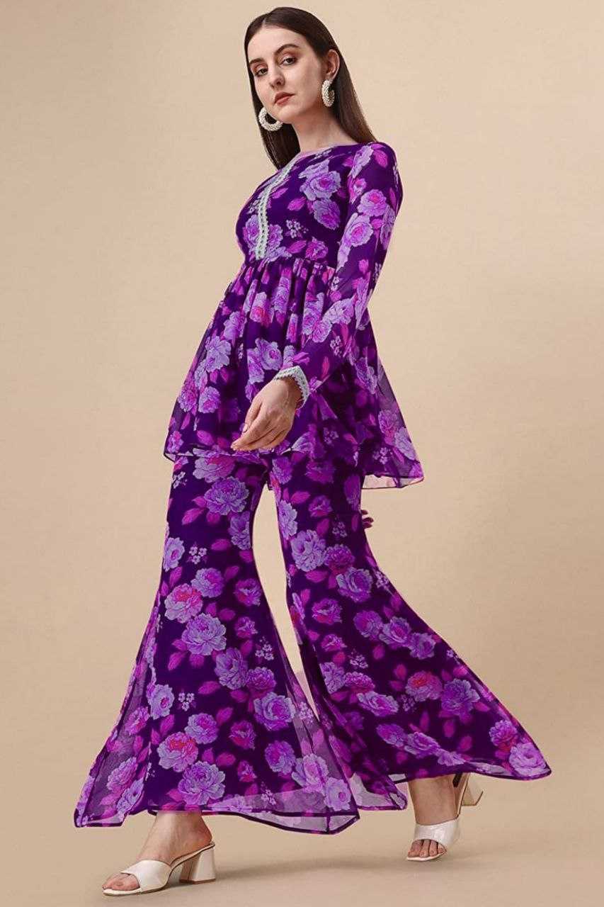 Ynf Georgette KESH559 349 Suits & Dresses Western Wears Festive Collections Wholesale Sharara Salwar Suits Printed Dresses Georgette Dresses Manufacturer