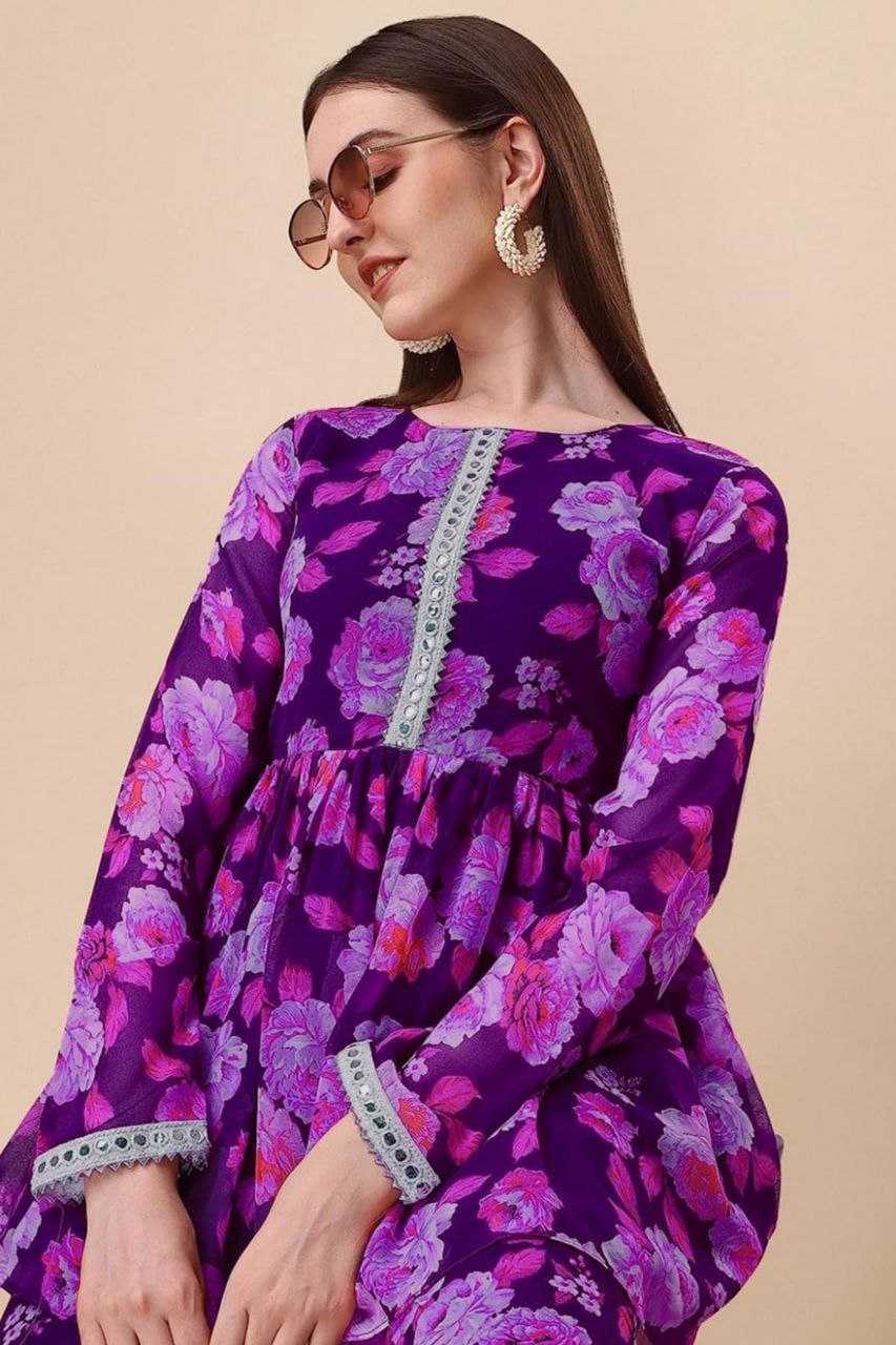 Ynf Georgette KESH559 349 Suits & Dresses Western Wears Festive Collections Wholesale Sharara Salwar Suits Printed Dresses Georgette Dresses Manufacturer