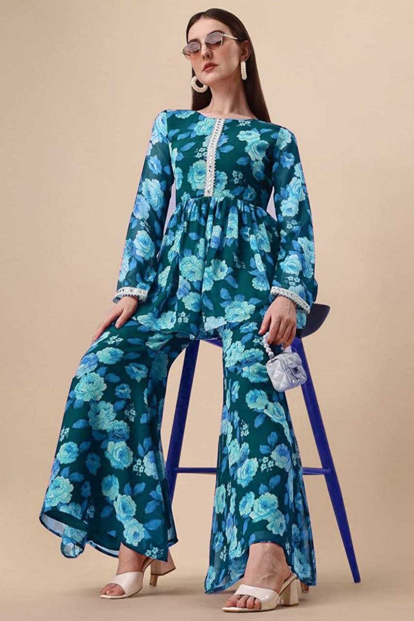 Ynf Georgette KESH559 349 Suits & Dresses Western Wears Festive Collections Wholesale Sharara Salwar Suits Printed Dresses Georgette Dresses Manufacturer