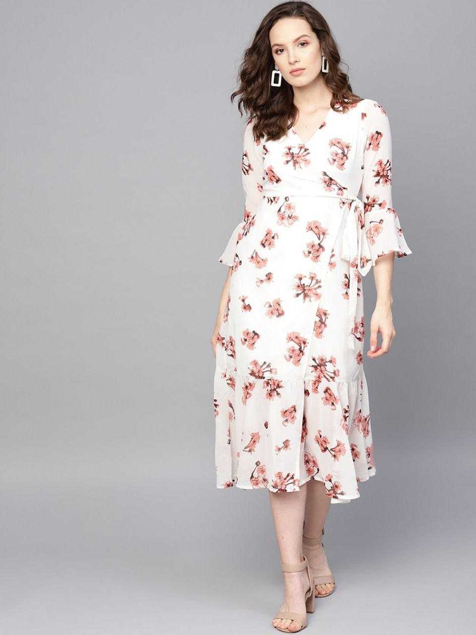 Ynf Georgette KESH559 BP Suits & Dresses Western Wears Festive Collections Wholesale Party Wear Dresses Printed Dresses Georgette Dresses Manufacturer