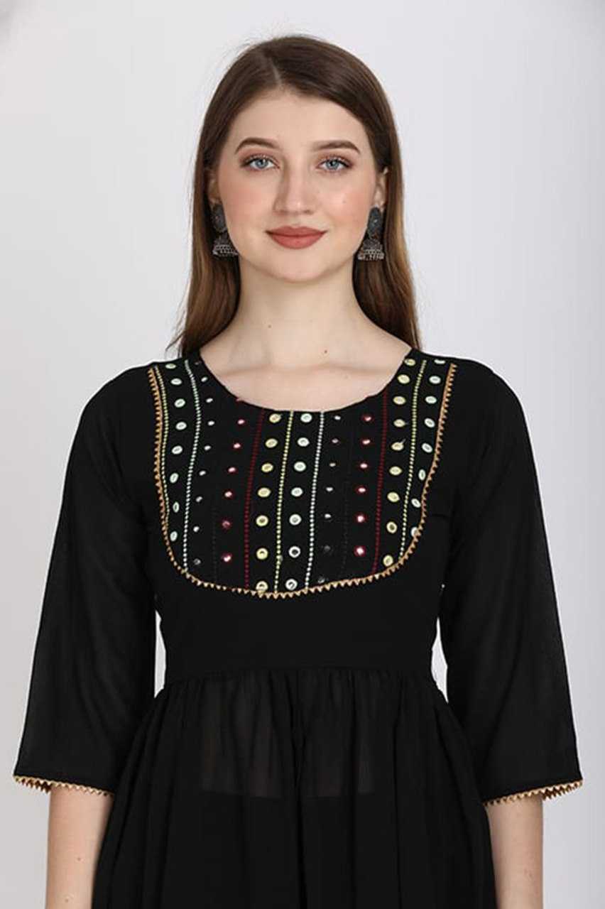 Ynf Georgette KESH559 kurta with sharara Suits & Dresses Wholesale Sharara Salwar Suits Embroidery Suits Manufacturer