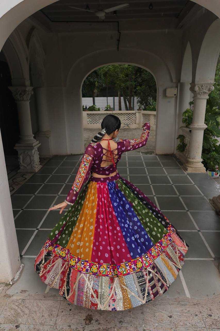 Ynf Georgette Lehengas Festive Collections Wholesale Fancy Lehenga Embroidered Lehenga Navratri Chaniya Choli Manufacturer