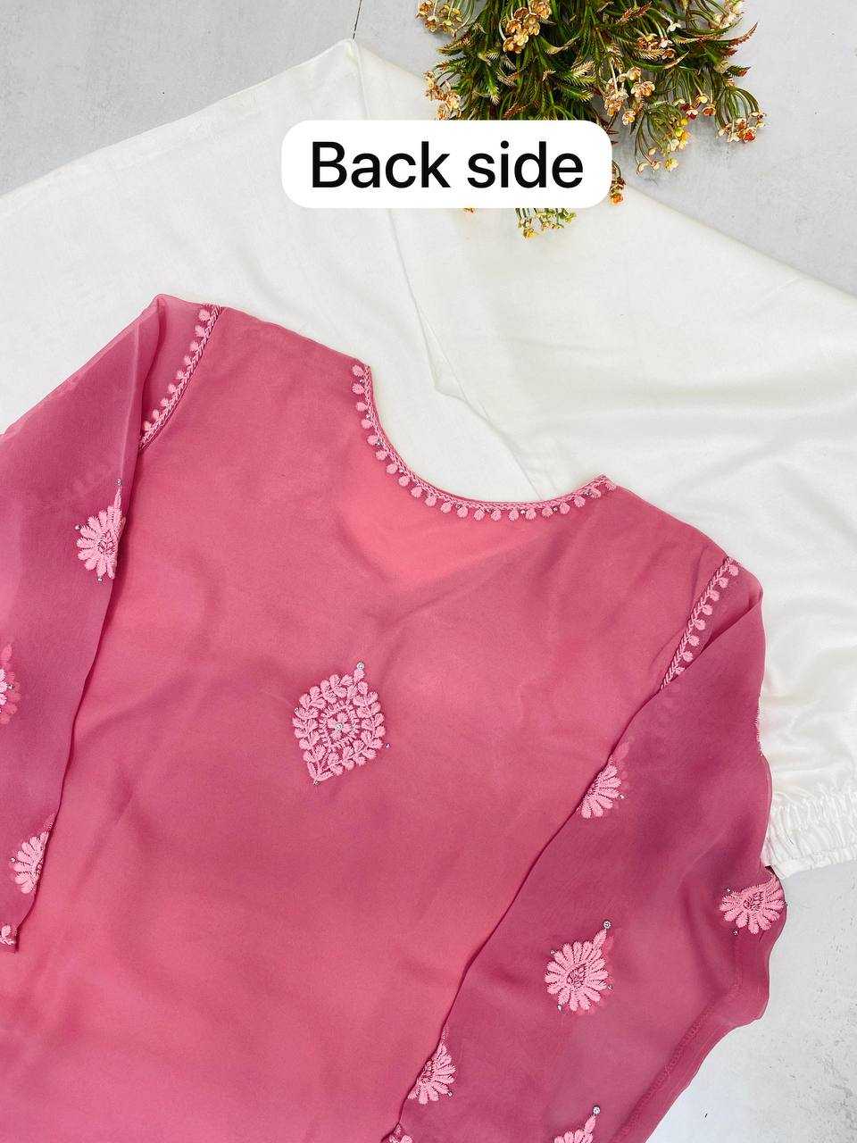 Ynf Georgette RIN110 306 Suits & Dresses Wedding Collections Festive Collections Wholesale Embroidery Suits Palazzo Suit Georgette Suit Manufacturer