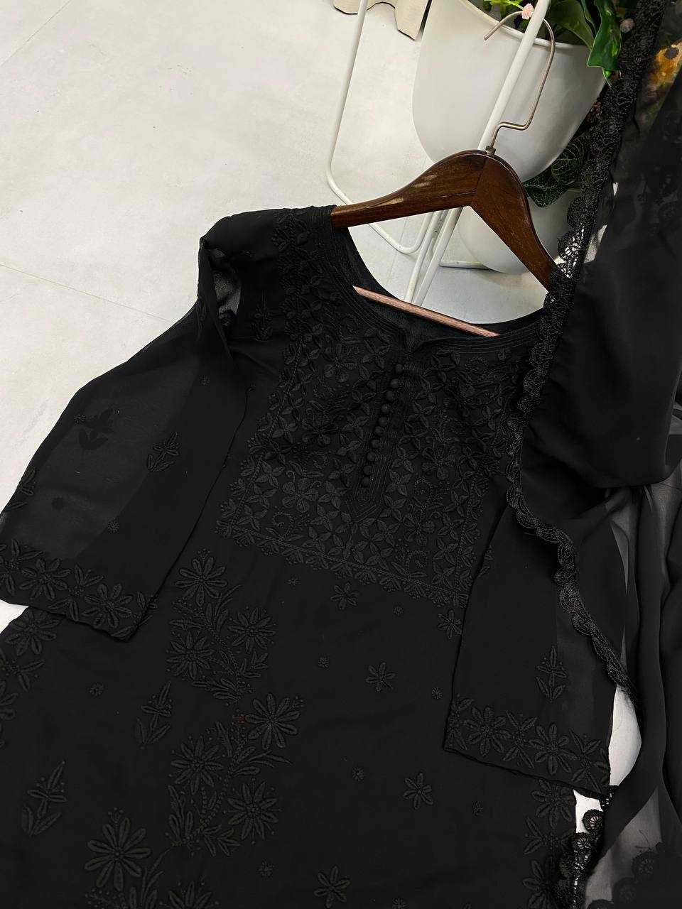 Ynf Georgette RIN110 324 Suits & Dresses Wedding Collections Festive Collections Wholesale Georgette Suit Designer Suits Embroidered Suits Manufacturer