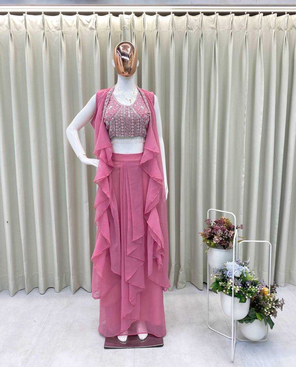Ynf Georgette RIN110 332 Suits & Dresses Wholesale Ladies Suits Embroidery Suits Designer Suits Manufacturer