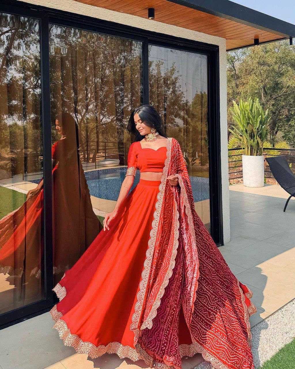 Ynf Georgette RIN119 7142 Lehengas Wholesale Fancy Lehenga Wedding Lehenga Georgette Lehenga Manufacturer