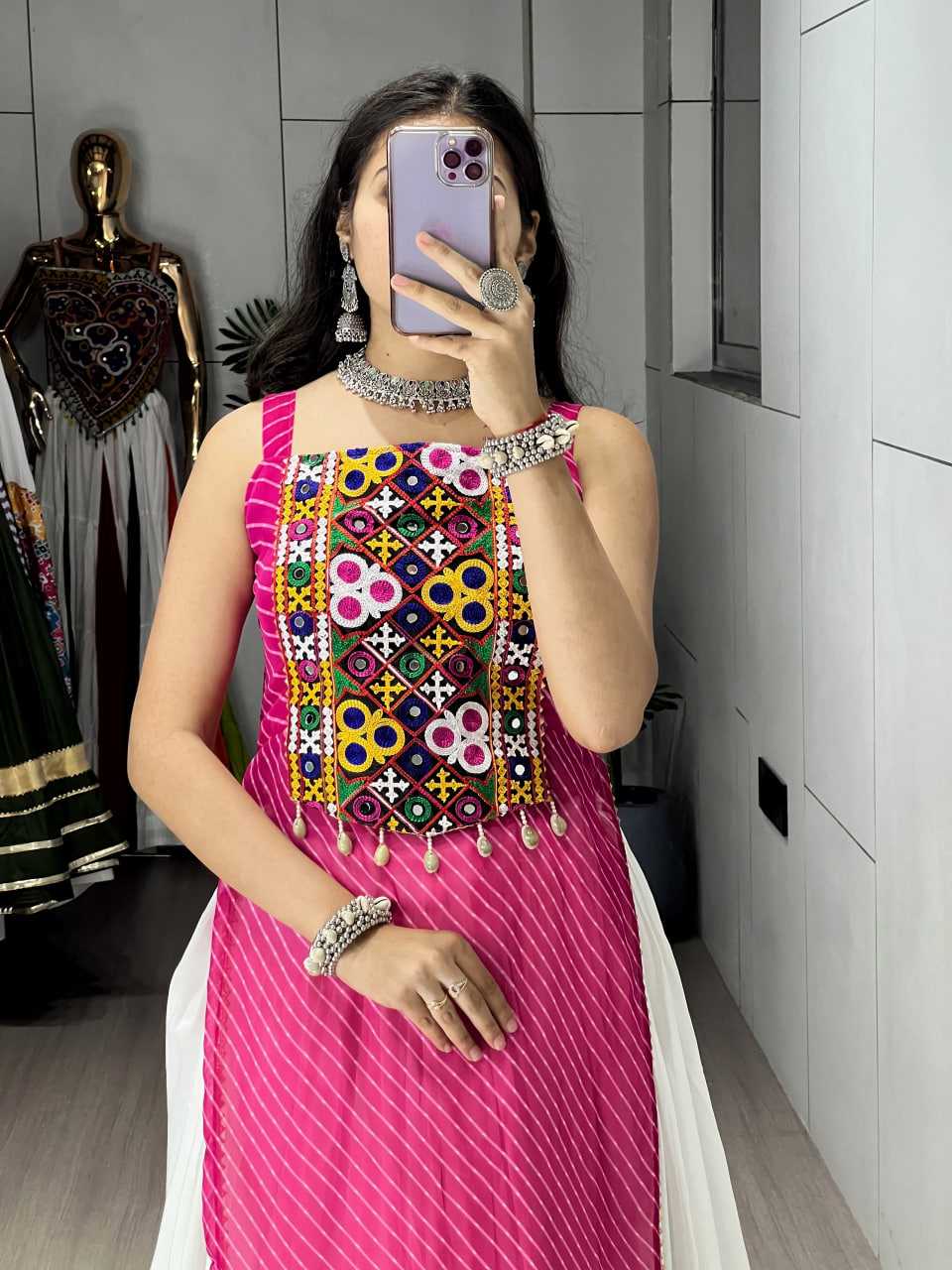 Ynf Georgette RIN119 8047 Festive Collections Wholesale Navratri Chaniya Choli Manufacturer