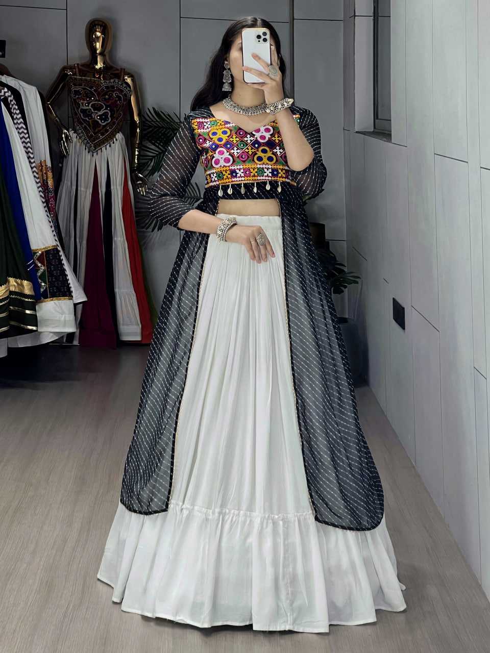 Ynf Georgette RIN119 8047 Festive Collections Wholesale Navratri Chaniya Choli Manufacturer