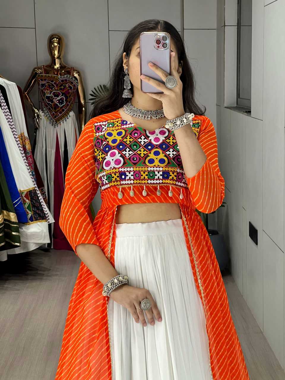 Ynf Georgette RIN119 8047 Festive Collections Wholesale Navratri Chaniya Choli Manufacturer