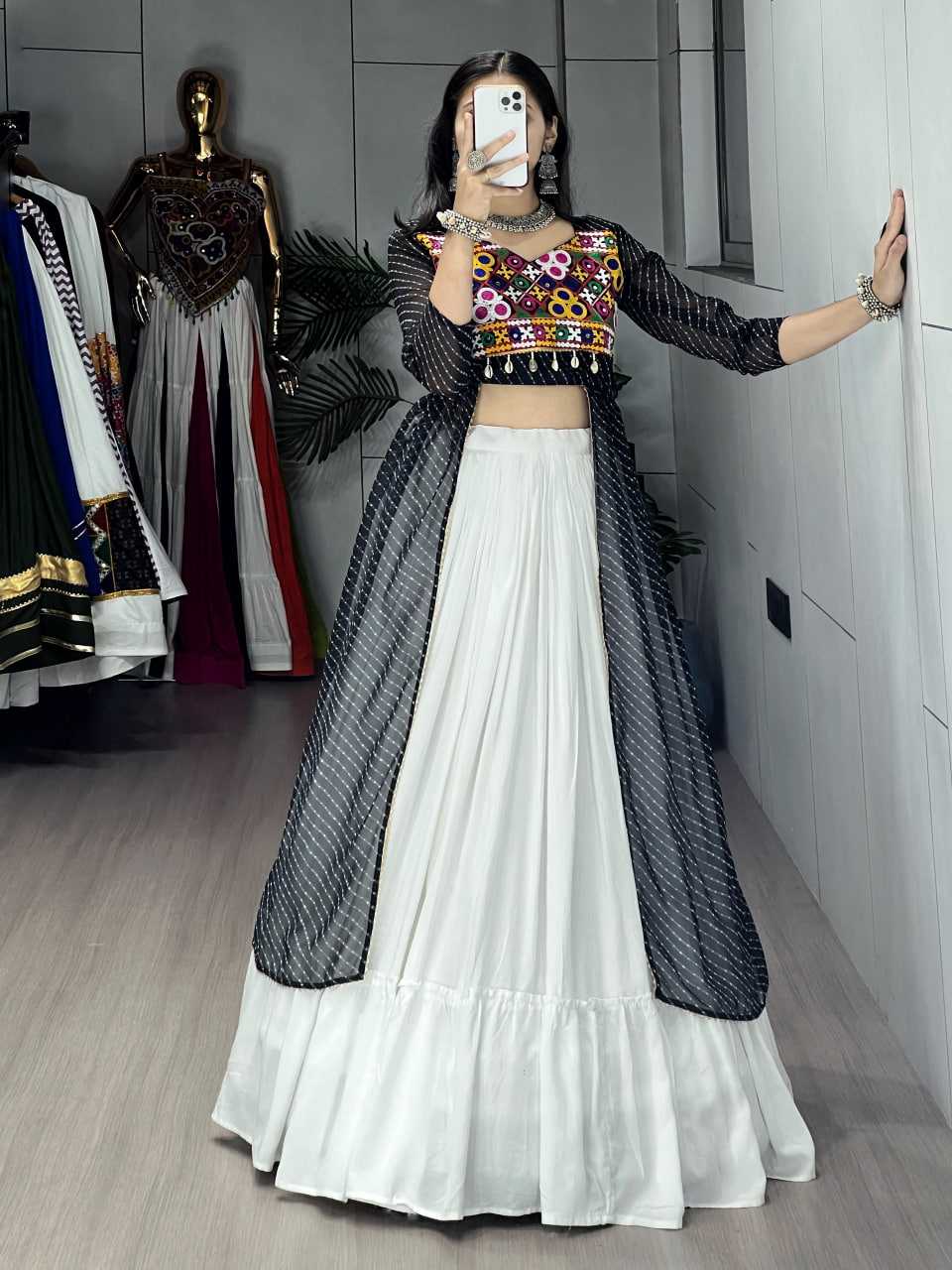 Ynf Georgette RIN119 8047 Festive Collections Wholesale Navratri Chaniya Choli Manufacturer