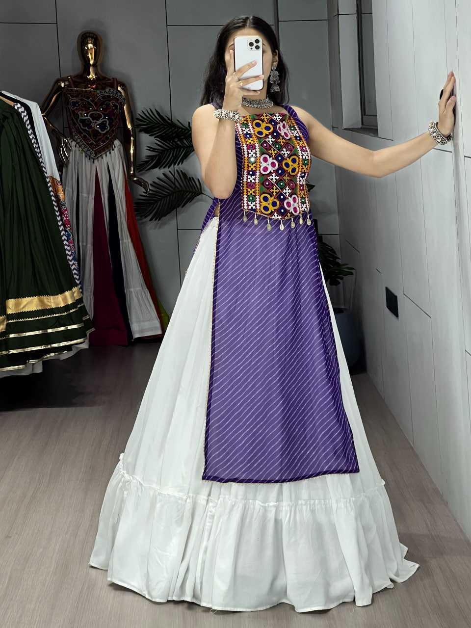Ynf Georgette RIN119 8047 Festive Collections Wholesale Navratri Chaniya Choli Manufacturer