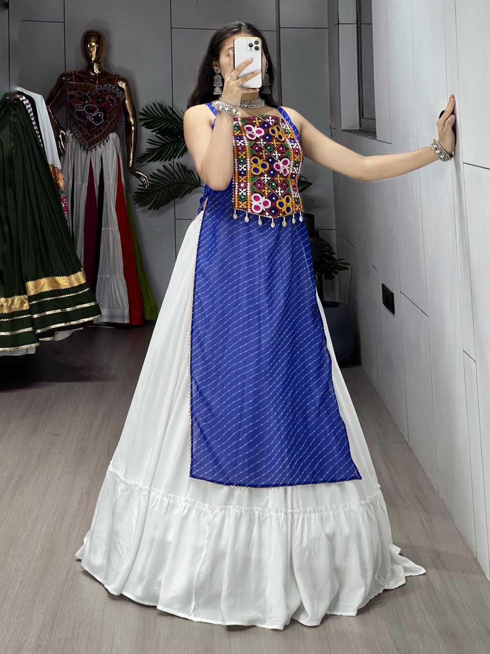 Ynf Georgette RIN119 8047 Festive Collections Wholesale Navratri Chaniya Choli Manufacturer