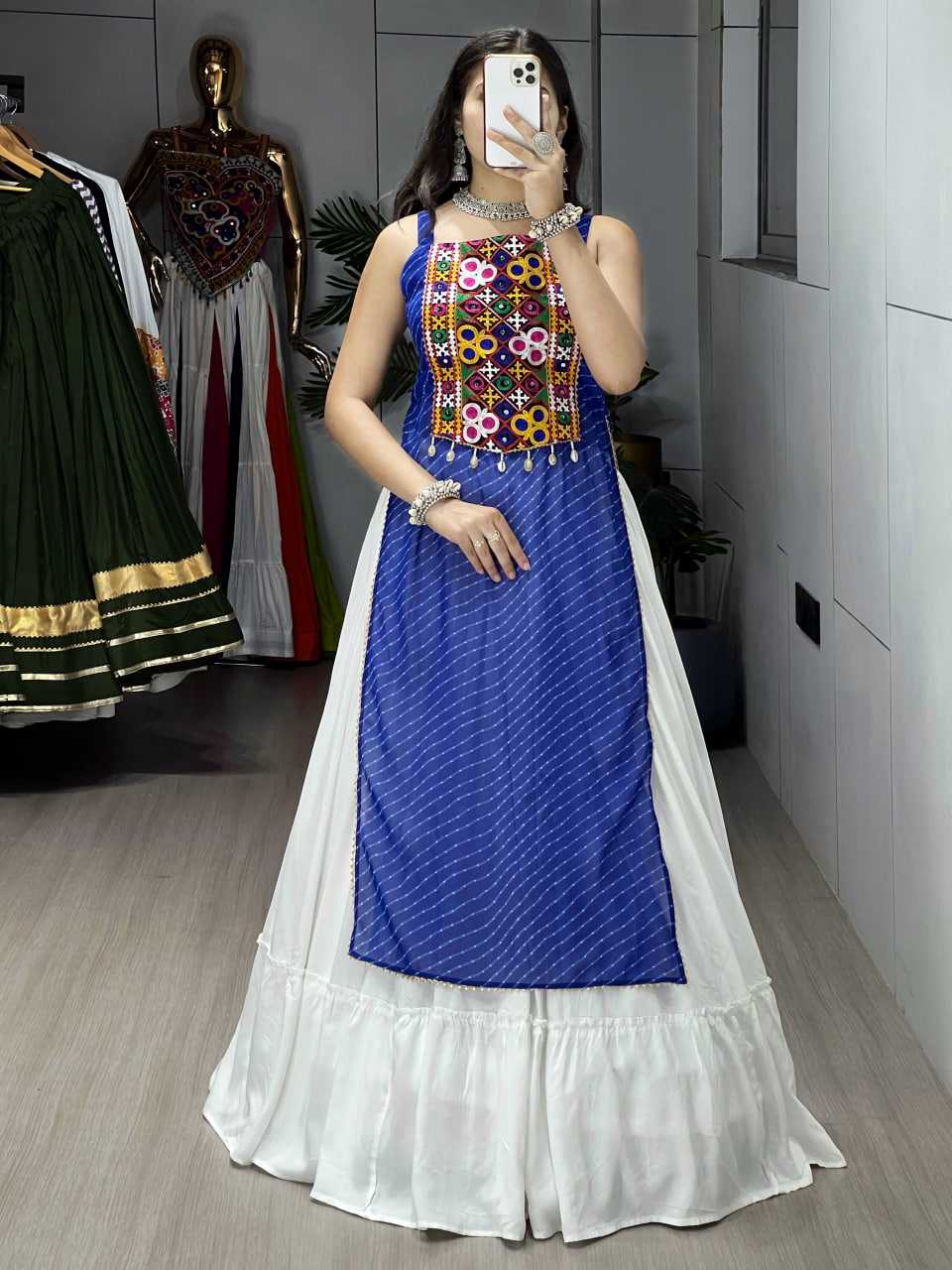 Ynf Georgette RIN119 8047 Festive Collections Wholesale Navratri Chaniya Choli Manufacturer