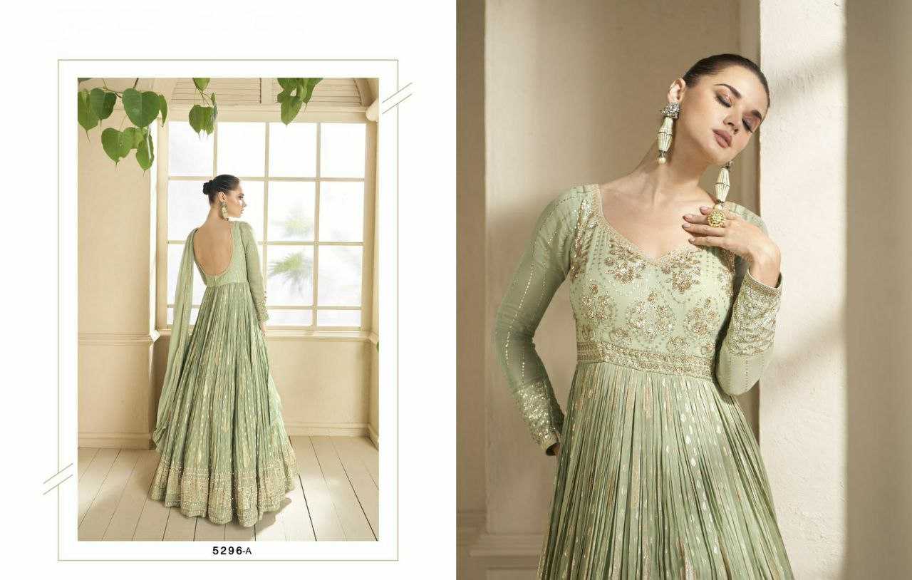 Ynf Georgette RIN131 5296 Suits & Dresses Wholesale Anarkali Suits Semi Stitched Suits Semi-Stitched Suits Manufacturer