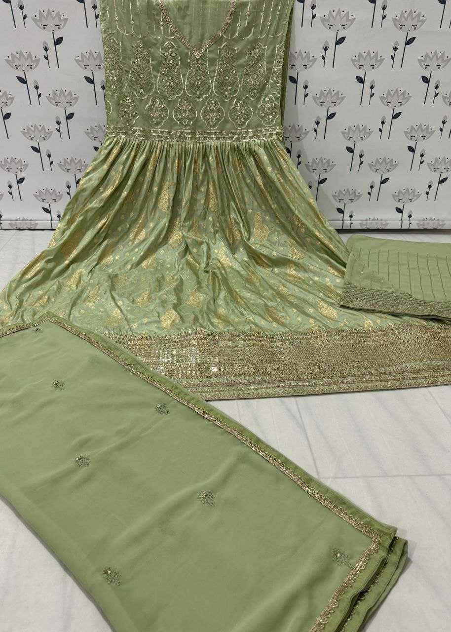 Ynf Georgette RIN131 5296 Suits & Dresses Wholesale Anarkali Suits Semi Stitched Suits Semi-Stitched Suits Manufacturer