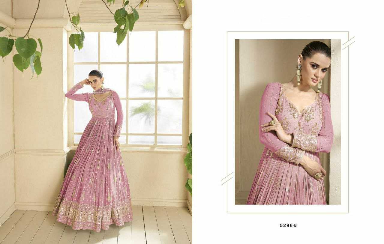 Ynf Georgette RIN131 5296 Suits & Dresses Wholesale Anarkali Suits Semi Stitched Suits Semi-Stitched Suits Manufacturer