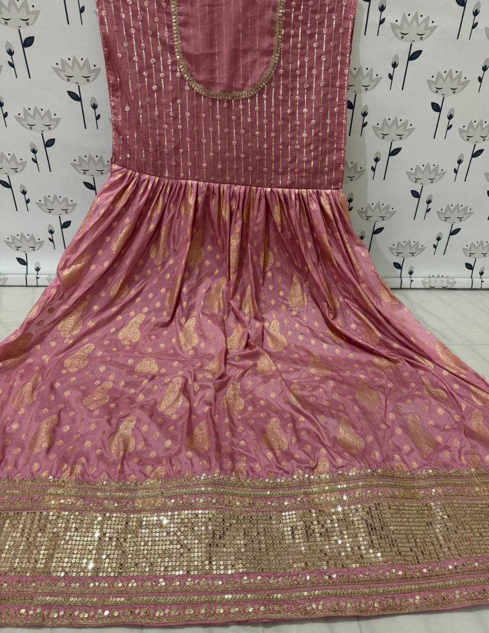Ynf Georgette RIN131 5296 Suits & Dresses Wholesale Anarkali Suits Semi Stitched Suits Semi-Stitched Suits Manufacturer