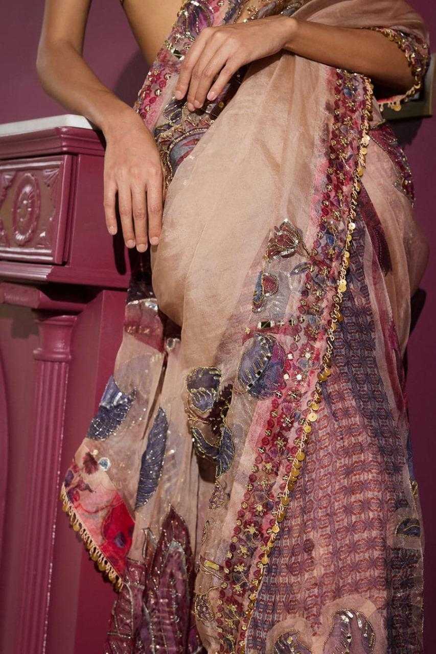 Ynf Georgette RIN134 SONIA Sarees Wholesale Printed Sarees Georgette Sarees Mirror Work Saree Manufacturer