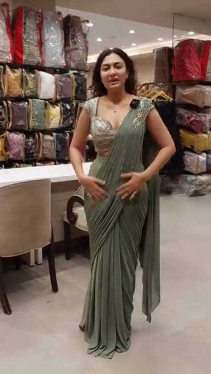 Ynf Georgette RIN141 1965 Sarees Wholesale Ready To Wear Sarees Party Wear Sarees Fancy Sarees Manufacturer