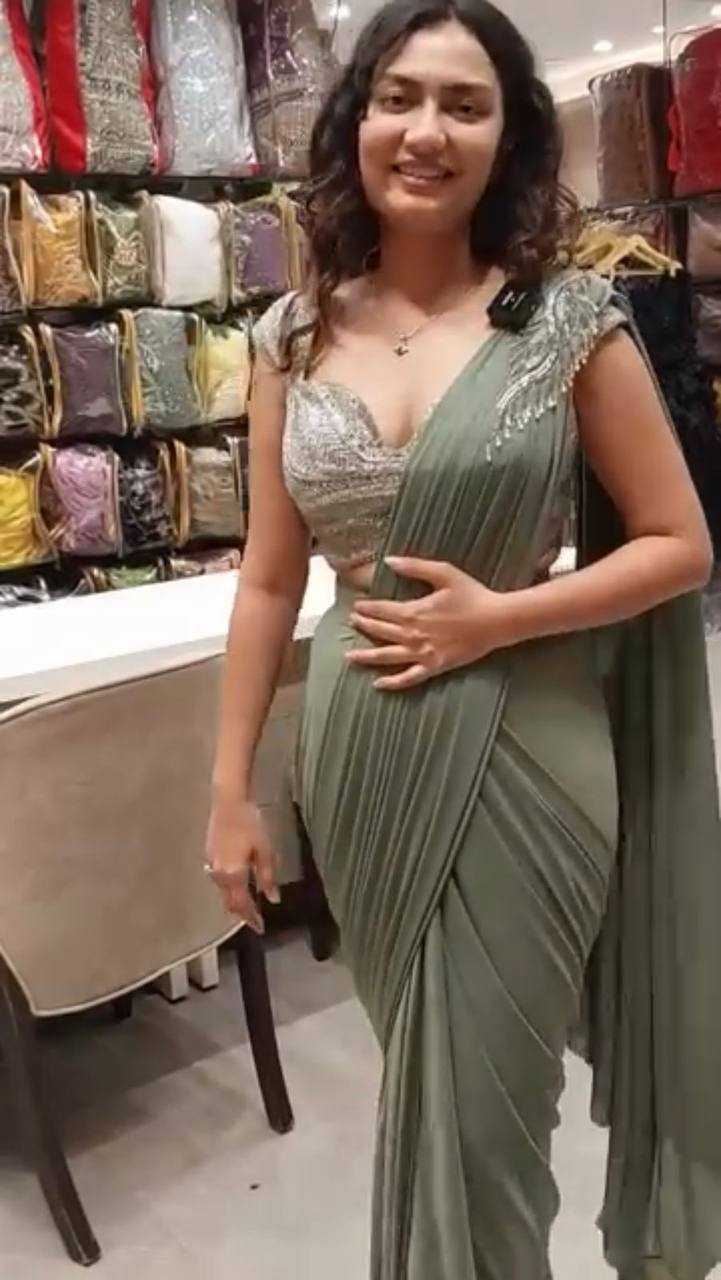 Ynf Georgette RIN141 1965 Sarees Wholesale Ready To Wear Sarees Party Wear Sarees Fancy Sarees Manufacturer