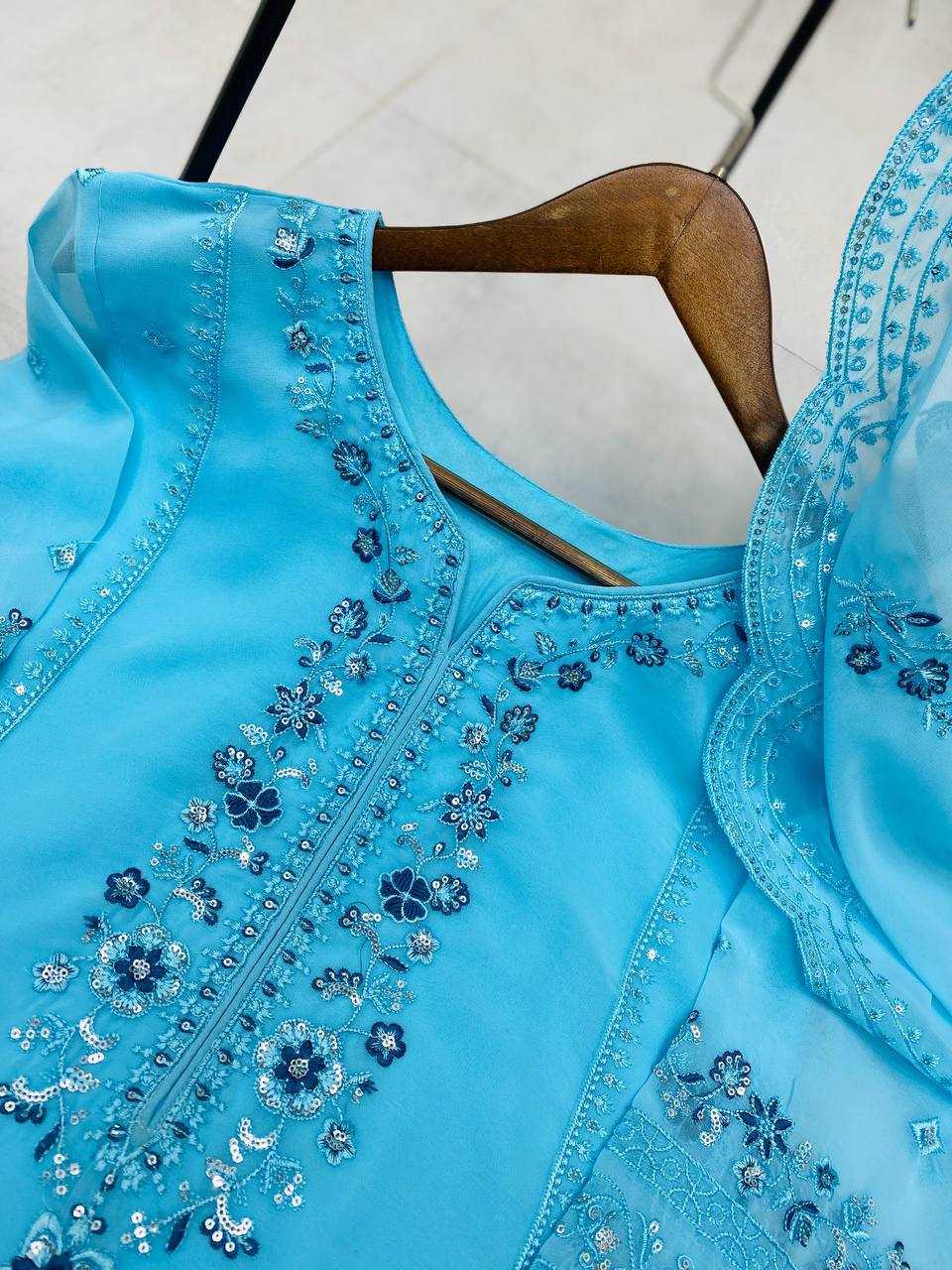 Ynf Georgette RIN141 1974 Suits & Dresses Wholesale Embroidery Suits Georgette Suit Designer Suits Manufacturer