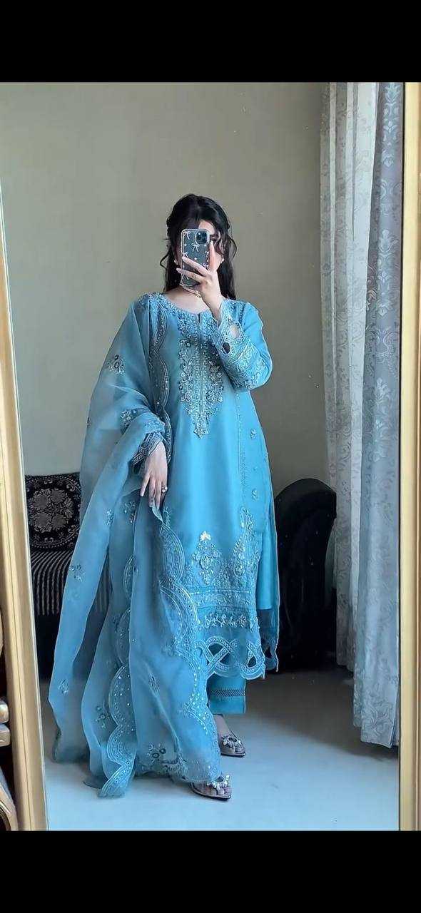 Ynf Georgette RIN141 1974 Suits & Dresses Wholesale Embroidery Suits Georgette Suit Designer Suits Manufacturer