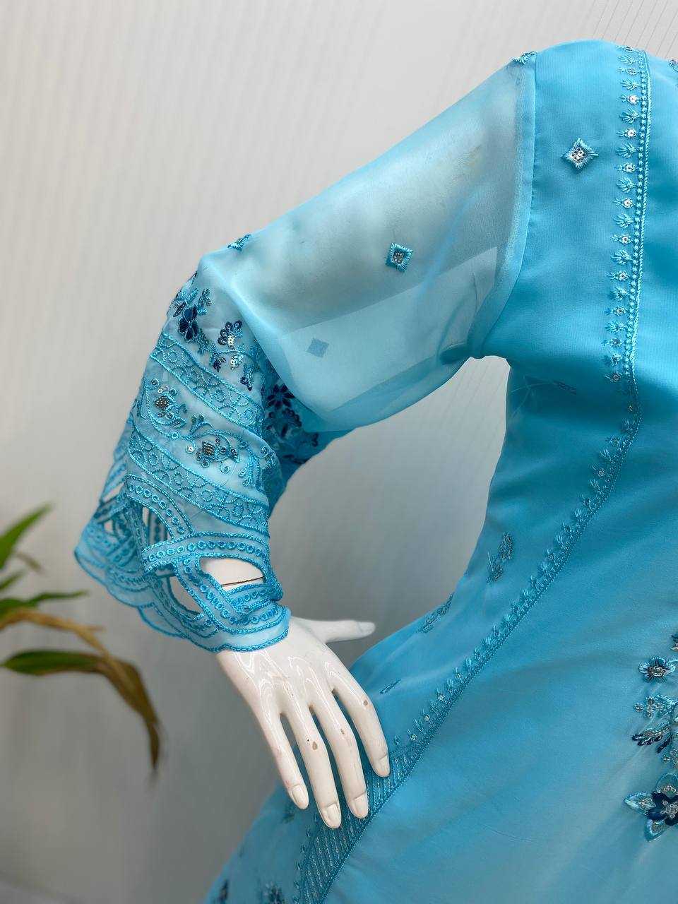 Ynf Georgette RIN141 1974 Suits & Dresses Wholesale Embroidery Suits Georgette Suit Designer Suits Manufacturer