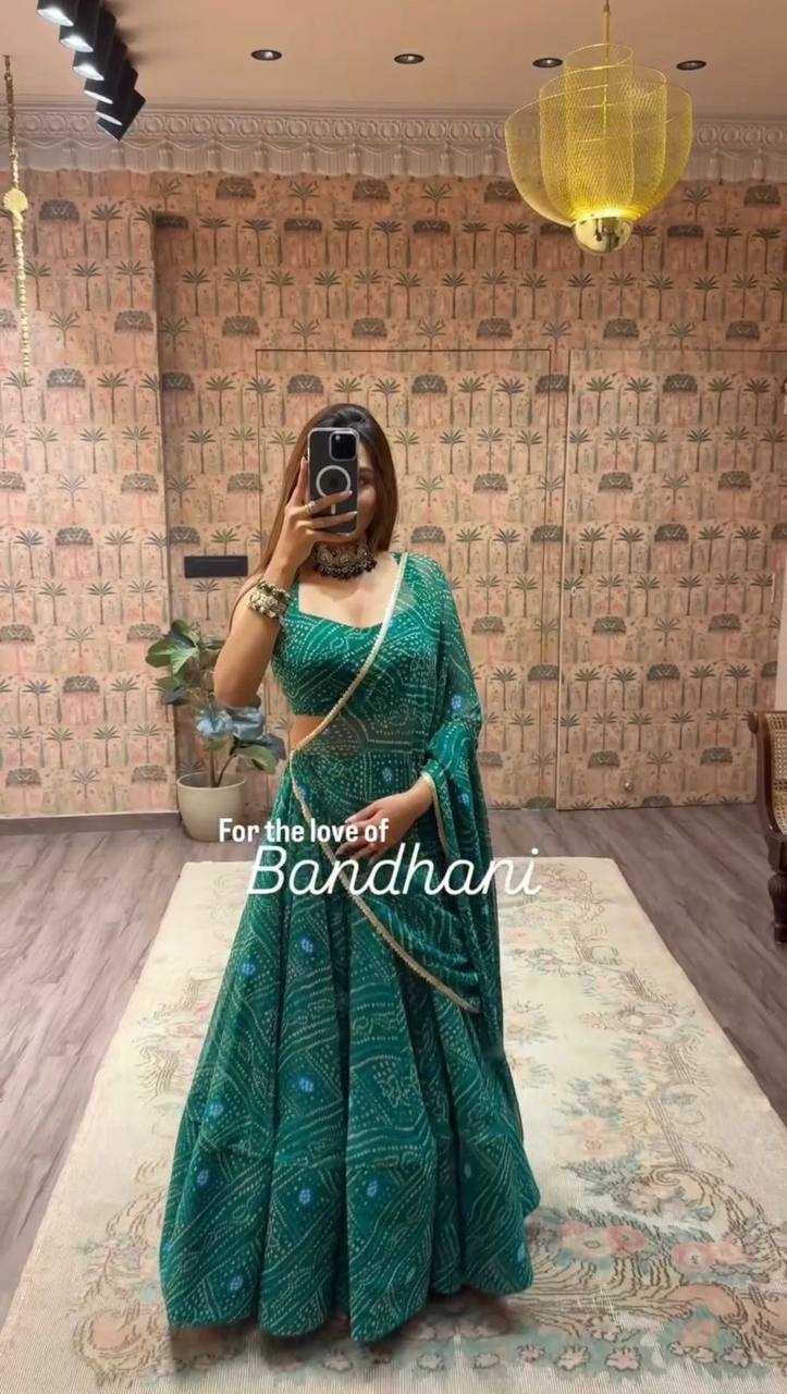 Ynf Georgette RIN141 637 Lehengas Festive Collections Wholesale Georgette Lehenga Navratri Chaniya Choli Manufacturer